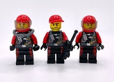 LEGO City - 3 x Deep Sea Diver Minifigures - Great Condition, Collectible, Town