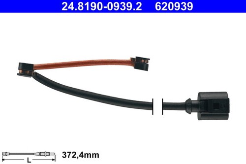 Warning contact brake - contact,,