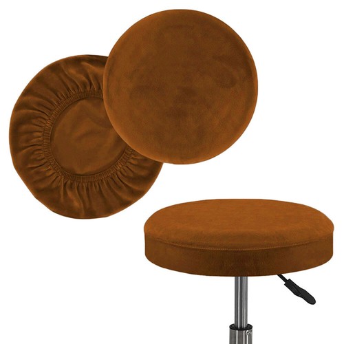 Round velvet stool - round,