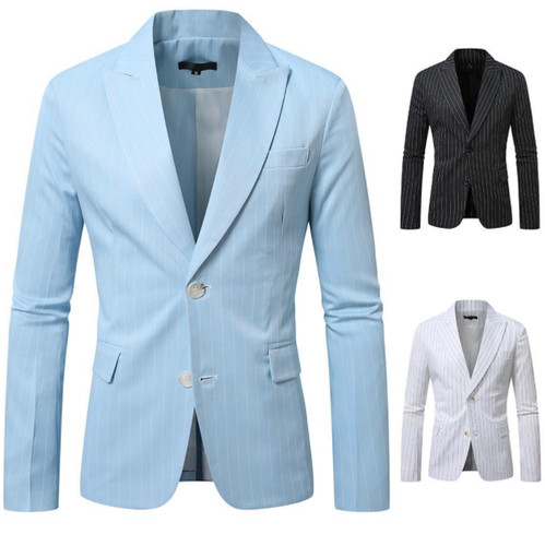 Men striped sport coat - sport,