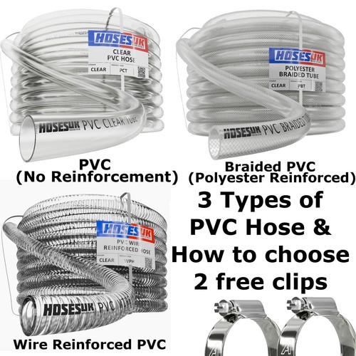 Clear pvc tubing plain - pvc,