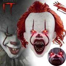 Horror pennywise mask - mask, led