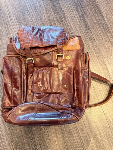 Leather holdall weekend - leather, bag