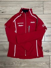 Women's Swix Cross Country Active Softshell Track Jacket sz M Ski Running 