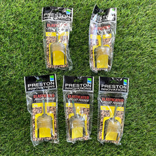 PRESTON INNOVATIONS ELASTICATED PELLET FEEDERS XL 40g SET OF FIVE JOBLOT - NEW