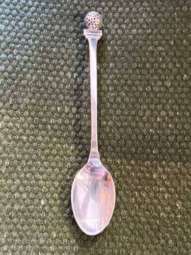 Sterling silver golf ball - silver,