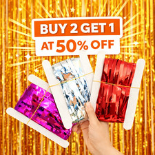 Foil Fringe Curtain Backdrop