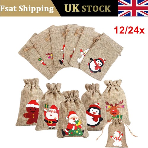 Christmas gift bag pouch set - gift,