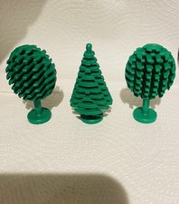 LEGO 3 Vintage Green Trees