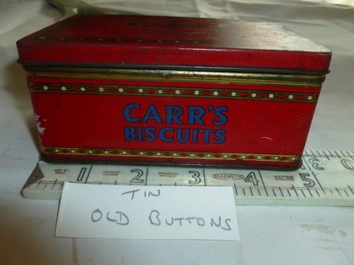 Vintage carr biscuits sample - biscuits,