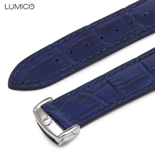 For omega genuine leather - omega, navy