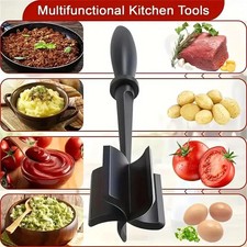 1x Non Stick Mince Meat Masher
