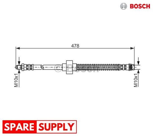 Brake hose for citroën - for,