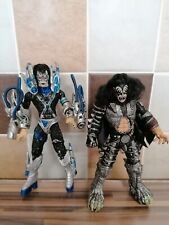 Vintage 1990s Mcfarlane Kiss Psycho Circus Figures ~ Gene Simmons Ace Frehley