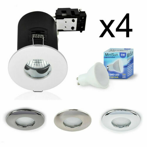 Ip65 fire rated - rated, recessed