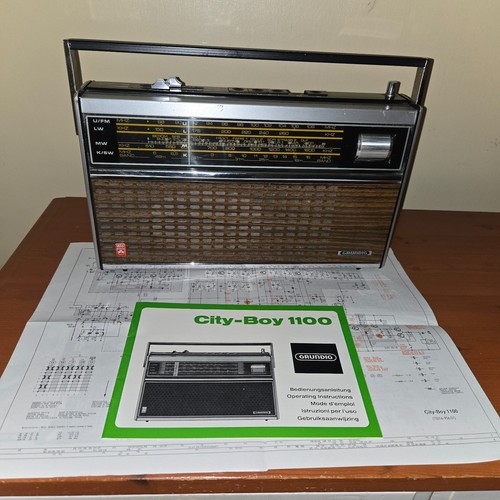 1976 grundig city boy 1100 - grundig,