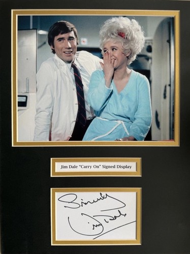 Jim dale carry signed - “carry, on”