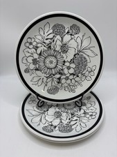 3 x Alfred Meakin Samoa Salad Plates Retro Vintage Rare