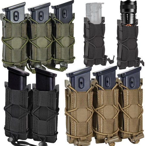 Tactical molle magazine pouch - tactical,