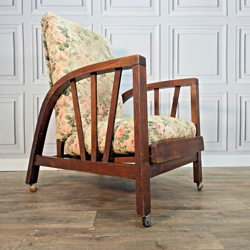 Art deco recliner - chair,