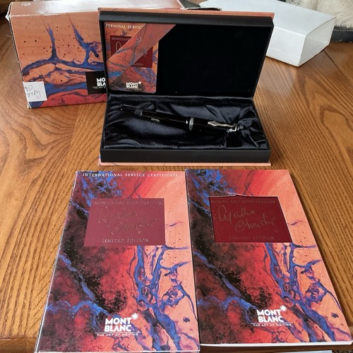 Agatha christie mont blanc - christie,