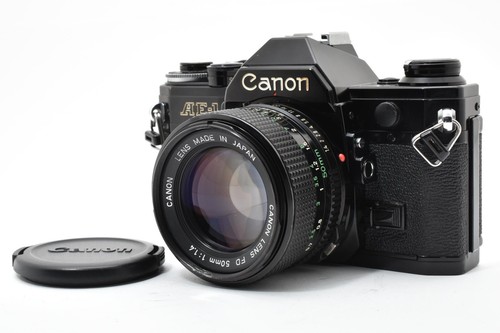 Canon black slr film - ae-1,