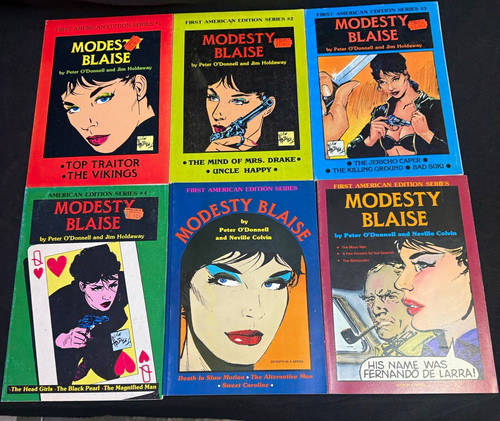Modesty blaise first american - modesty,