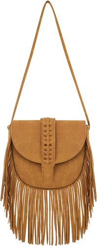 Fringe shoulder bag for - fringe,
