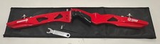 Core 25" Gonexo Recurve riser - Left  handed. Red finish, ILF