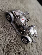 Vintage Old Tin Car Toy Model Of Yesteryear No. 2 By Lesney Made in England