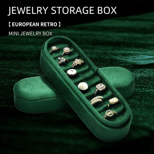 Velvet jewelry ring - velvet,