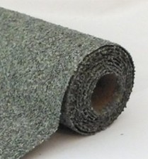 1 x Roll 1200mm x 600mm Extra Wide Fine Grey Granite Ballast Railroad Mat - T48P