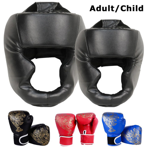Adjustable boxing head guard - boxing,