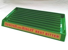 2 X Newton & Ridley Best Bitter Bar Drip Tray Coronation Street Promotional Item