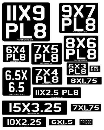 Aluminium plate classic - aluminium, ~