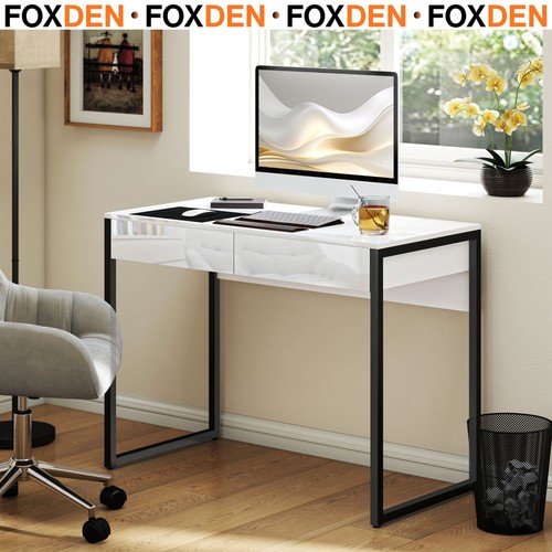 Computer desk with drawers - with,