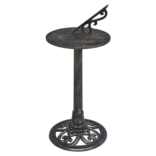 Sundial bronze plastic - sundial,