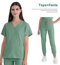 Size 12 Medical Scrubs Jogger Set for Surgery Pharmacy Medical Workwear