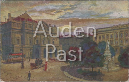 Milan piazza and teatro - and,