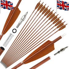 12X 30" Carbon Arrows SP500 4"