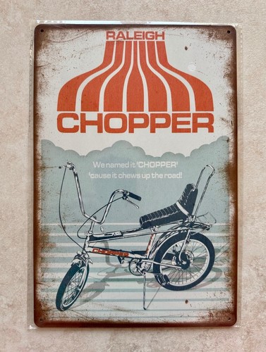 Raleigh chopper chews up - it,