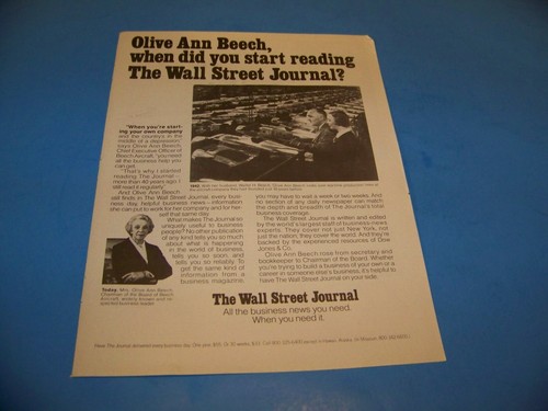 Beech aircraft wall street - beech,