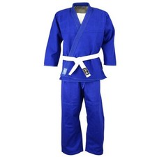 Playwell judo bleached blue - judo,
