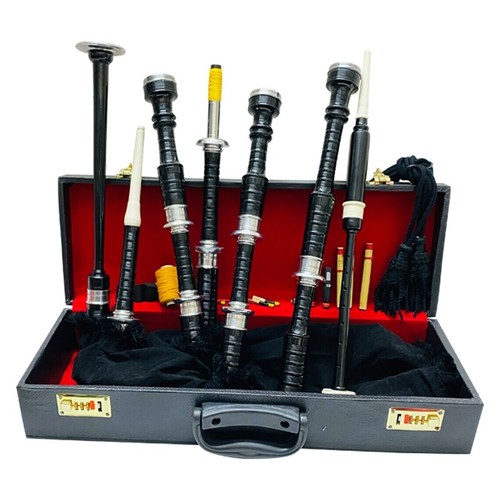 Black bagpipe full - full, practice