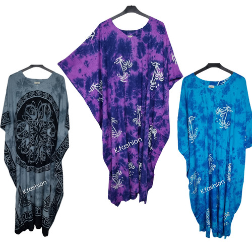 Top quality tie dye boho - top, loose