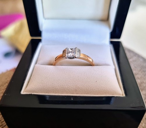 Rose gold art deco - gold,
