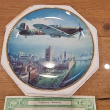 WW2 SPITFIRE FRANKLIN MINT PLATE