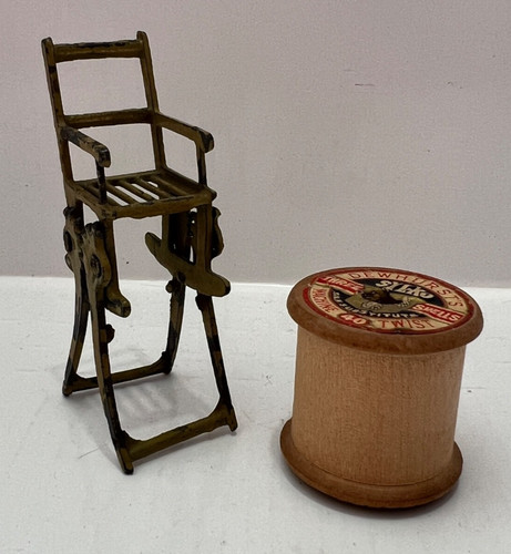 Antique dolls house - antique, metal