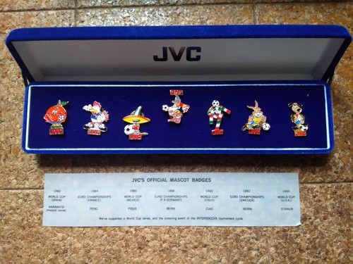 Jvc mascot badge - jvc, set