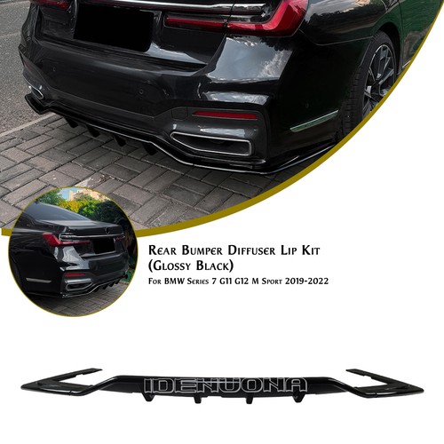 Rear bumper diffuser lip body - rear,
